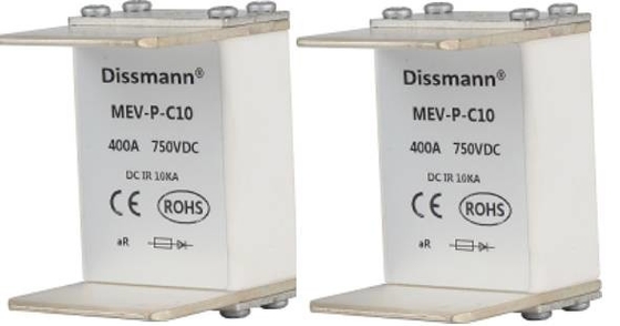 1000VDC एनर्जी स्टोरेज सिस्टम फ्यूज CE सर्टिफिकेट बोल्ट माउंटेड