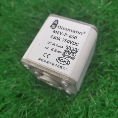 DC50KA हाई ब्रेकिंग कैपेसिटी फ्यूज डिसमैन MEV सीरीज 500VDC 700Ampere