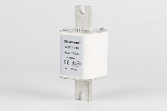 DC750V MEV स्क्वायर सिरेमिक कार सेमीकंडक्टर सुरक्षा के लिए फ़्यूज़