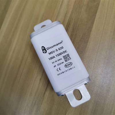 सिरेमिक DC1000V एनर्जी स्टोरेज सिस्टम फ्यूज, MEV हाई वोल्टेज फ्यूज