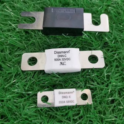 ऊर्जा भंडारण प्रणाली के लिए फ्लैट प्लग उल प्रमाणित DC150V 250A समय अंतराल फ्यूज