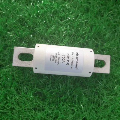 750VDC ऊर्जा भंडारण Dissmann 300Amp DC फ्यूज फाइबर ट्यूब सामग्री