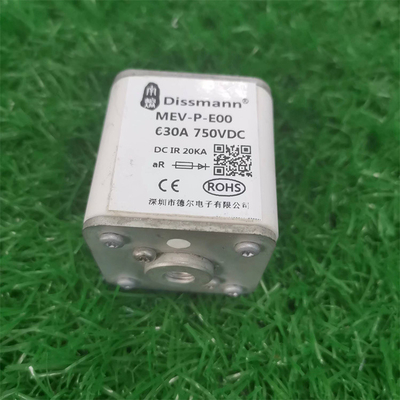 DC50KA हाई ब्रेकिंग कैपेसिटी फ्यूज डिसमैन MEV सीरीज 500VDC 700Ampere