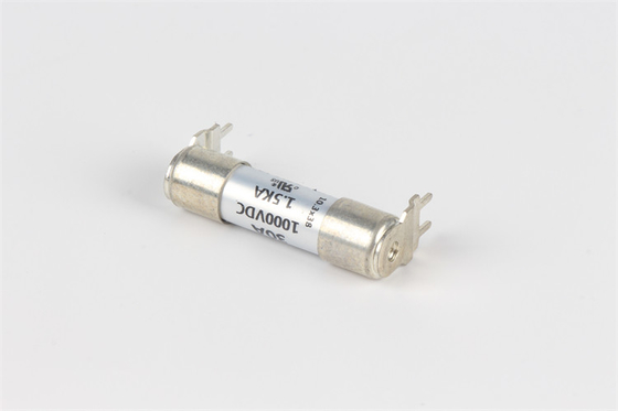 10x38mm सिरेमिक फ्यूज हाई वोल्टेज HD10D.J03 सोल्डर प्लेट माउंट फ्यूज UL प्रमाणित चीन में निर्मित