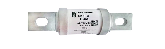 फास्ट एक्टिंग सिरेमिक ऑटोमोटिव फ़्यूज़ 150 एम्प 750VDC स्टड माउंट इंस्टालेशन