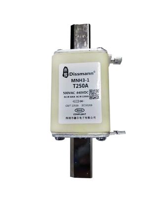 फाइबर पाइप हाई वोल्टेज ऑटोमोटिव फ्यूज, एनएच फ्यूज 250 ए सीसीसी प्रमाणित