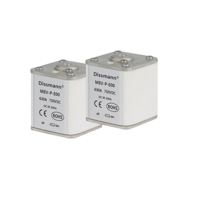 सेमीकंडक्टर इलेक्ट्रिक वाहन फ़्यूज़ उच्च वोल्टेज 750VDC 630A