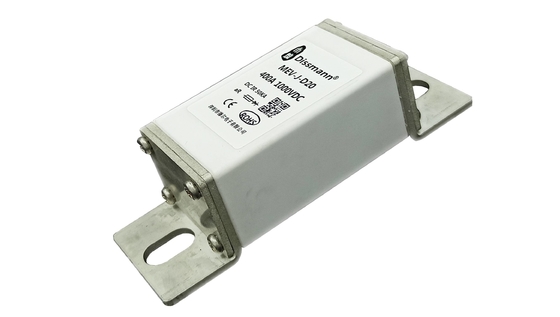 400 amp उच्च वोल्टेज सिरेमिक फ्यूज ISO8820 मानक सफेद रंग
