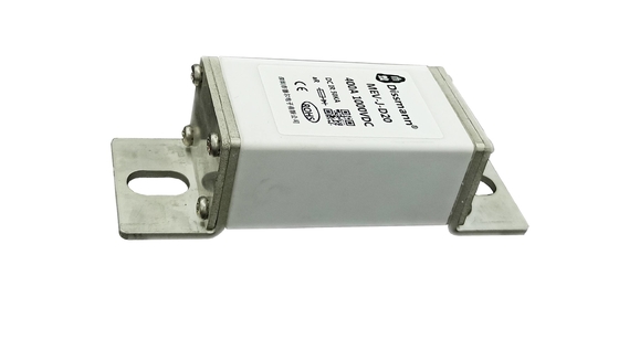 400 amp उच्च वोल्टेज सिरेमिक फ्यूज ISO8820 मानक सफेद रंग