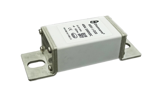 400 amp उच्च वोल्टेज सिरेमिक फ्यूज ISO8820 मानक सफेद रंग