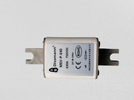 व्हाइट सेमीकंडक्टर प्रोटेक्शन फ्यूज 1800A, 500v सिरेमिक फ्यूज IEC60269