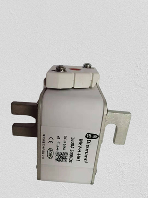 व्हाइट सेमीकंडक्टर प्रोटेक्शन फ्यूज 1800A, 500v सिरेमिक फ्यूज IEC60269