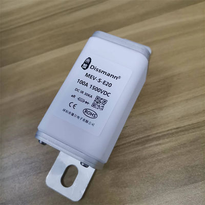 Dissmann MEV सीरीज़ स्क्वायर फ़्यूज़ 1000VDC हाई वोल्टेज चार्जिंग पाइल के लिए